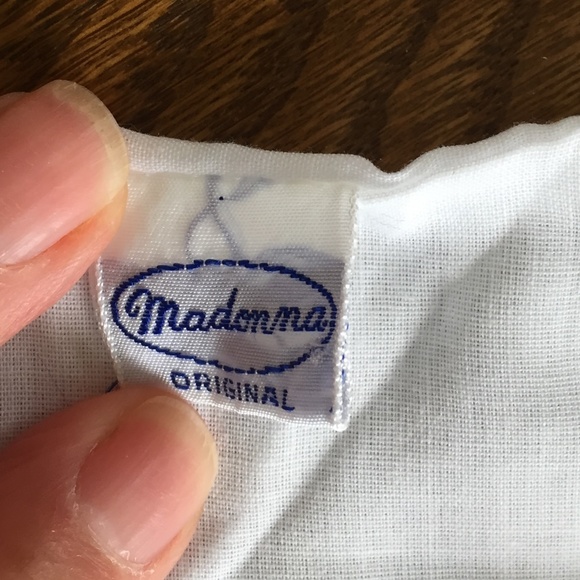 MADONNA ORIGINALS BAPTISMAL HAT VEST SUIT BOYS 3 PC SET SZ 6/9 MONTHS 1970S - Picture 2 of 7